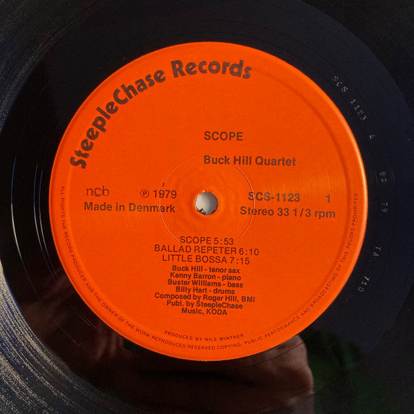 Buck Hill Quartet ~ Scope (Vinyl) - Djungel & Jazz