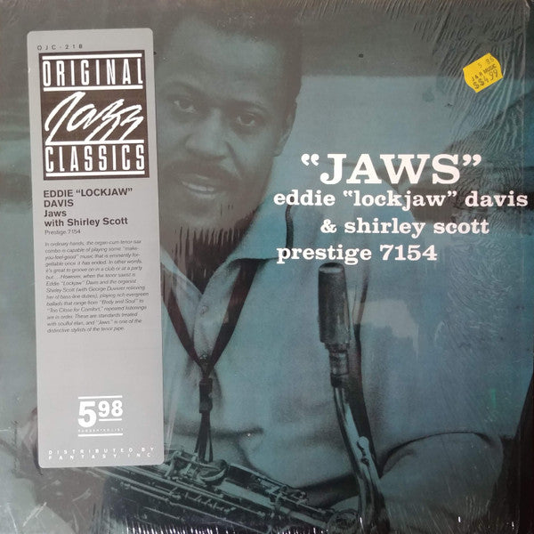 Eddie "Lockjaw" Davis & Shirley Scott ~ Jaws (Vinyl) - Djungel & Jazz