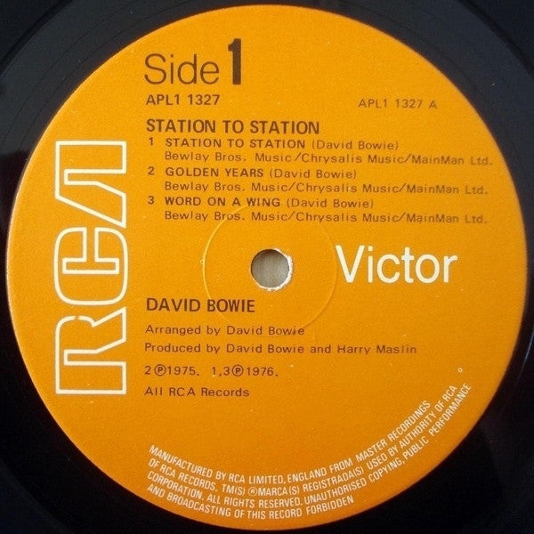 David Bowie ~ Station To Station (Vinyl) - Djungel & Jazz