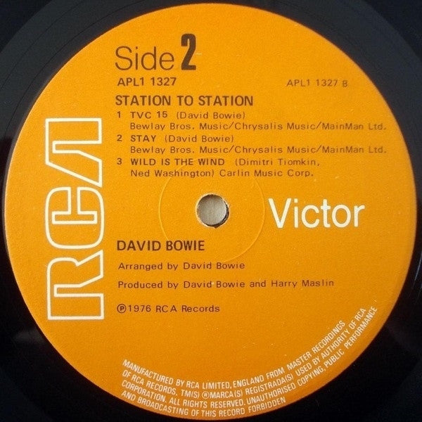 David Bowie ~ Station To Station (Vinyl) - Djungel & Jazz