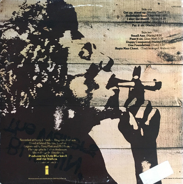 The Wailers ~ Burnin' (Vinyl) - Djungel & Jazz