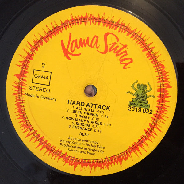 Dust (12) : Hard Attack (LP, Album)