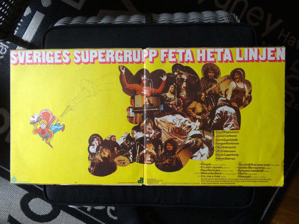 Feta Heta Linjen : Med Kisa, Brass & Brudar (LP, Album)