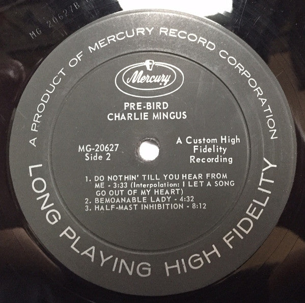 Charles Mingus ~ Pre-Bird (Vinyl) - Djungel & Jazz