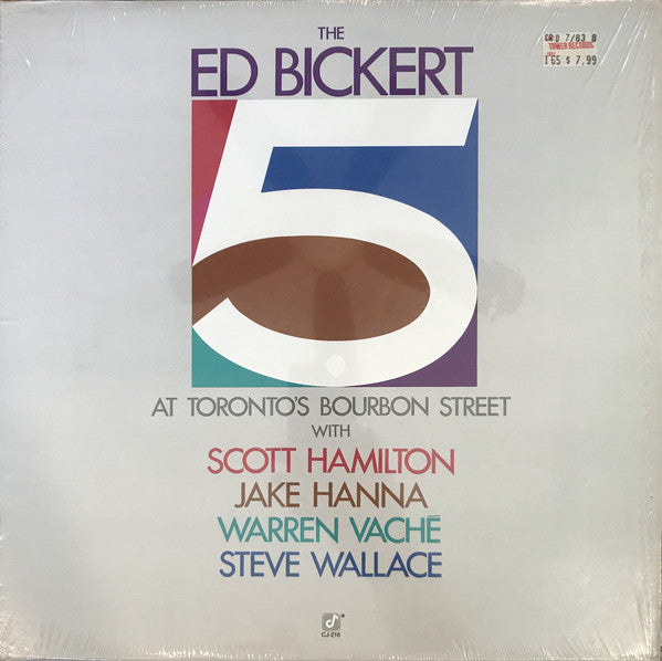 Ed Bickert 5 ~ At Toronto's Bourbon Street (Vinyl) - Djungel & Jazz