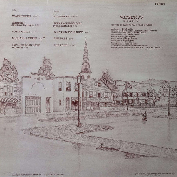 Frank Sinatra ~ Watertown (Vinyl) - Djungel & Jazz