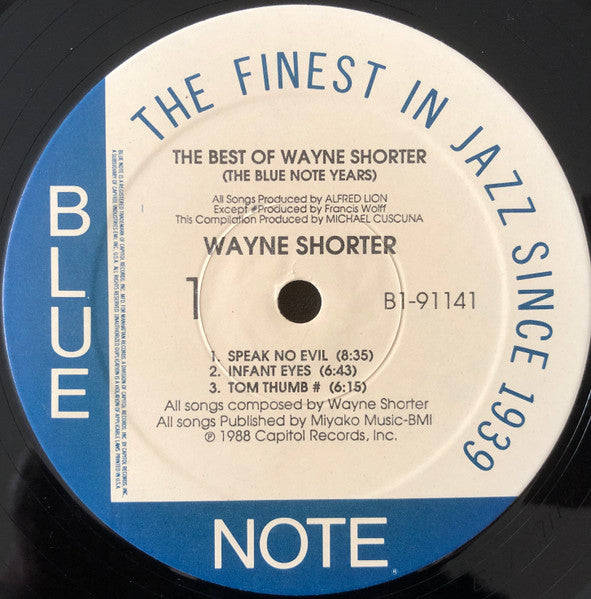 Wayne Shorter : The Best Of Wayne Shorter (LP, Comp)