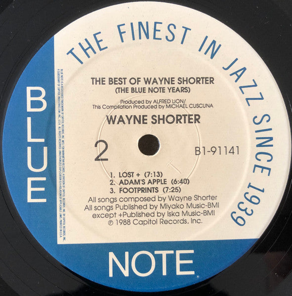 Wayne Shorter : The Best Of Wayne Shorter (LP, Comp)