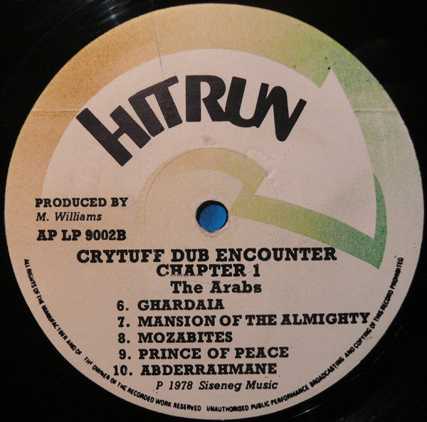 The Arabs : Crytuff Dub Encounter Chapter 1 (LP, Album)