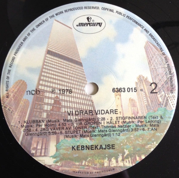 Kebnekajse ~ Vi Drar Vidare (Vinyl) - Djungel & Jazz