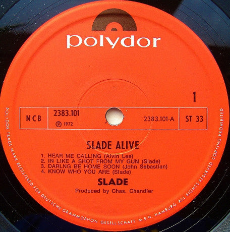 Slade ~ Slade Alive! (Vinyl) - Djungel & Jazz