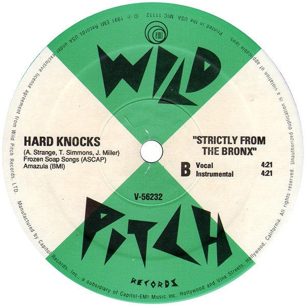 Hard Knocks ~ Nigga For Hire (Vinyl) - Djungel & Jazz