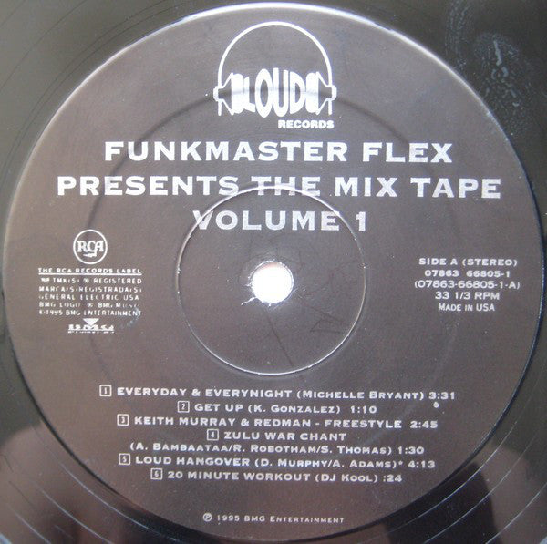 Funkmaster Flex : The Mix Tape Volume 1 (60 Minutes Of Funk) (2xLP, Mixed, Mixtape)