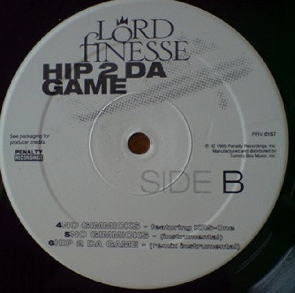 Lord Finesse ~  Hip 2 Da Game / No Gimmicks (Vinyl) - Djungel & Jazz