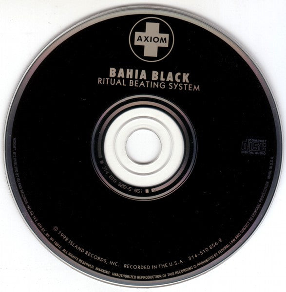 Bahia Black ~ Ritual Beating System (Vinyl) - Djungel & Jazz