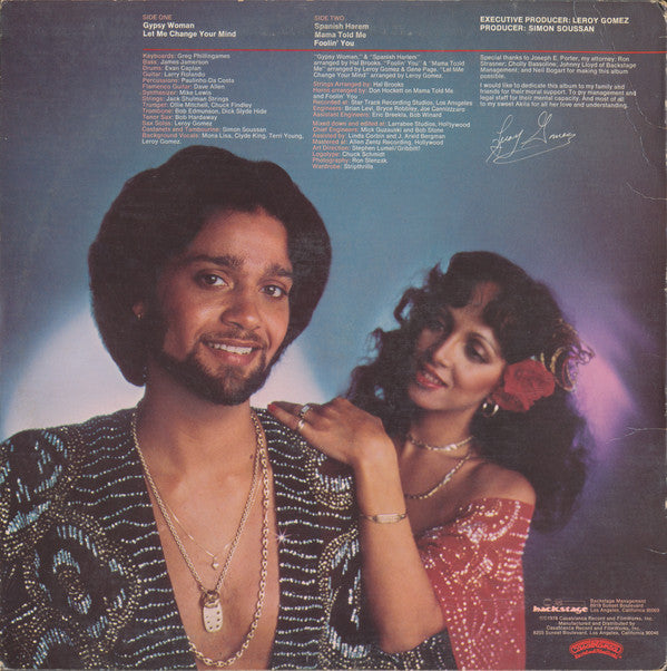 Leroy Gomez ~ Gypsy Woman (Vinyl) - Djungel & Jazz