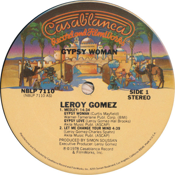 Leroy Gomez ~ Gypsy Woman (Vinyl) - Djungel & Jazz