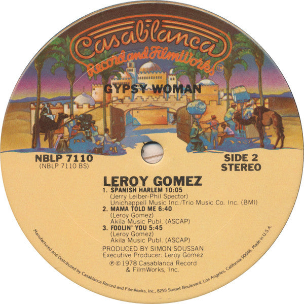 Leroy Gomez ~ Gypsy Woman (Vinyl) - Djungel & Jazz