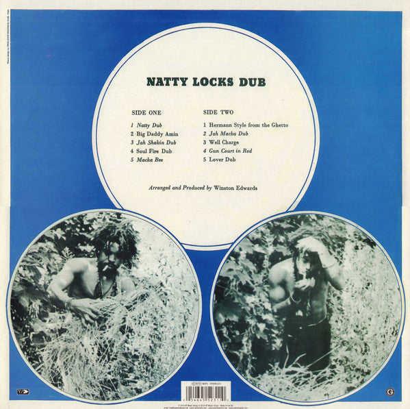 Winston Edwards : Natty Locks Dub  (LP, Album, RE)