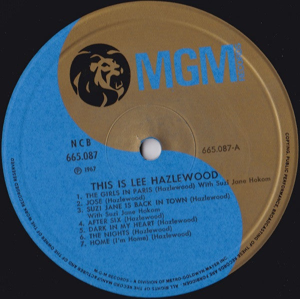 Lee Hazlewood ~ This Is Lee Hazlewood (Vinyl) - Djungel & Jazz
