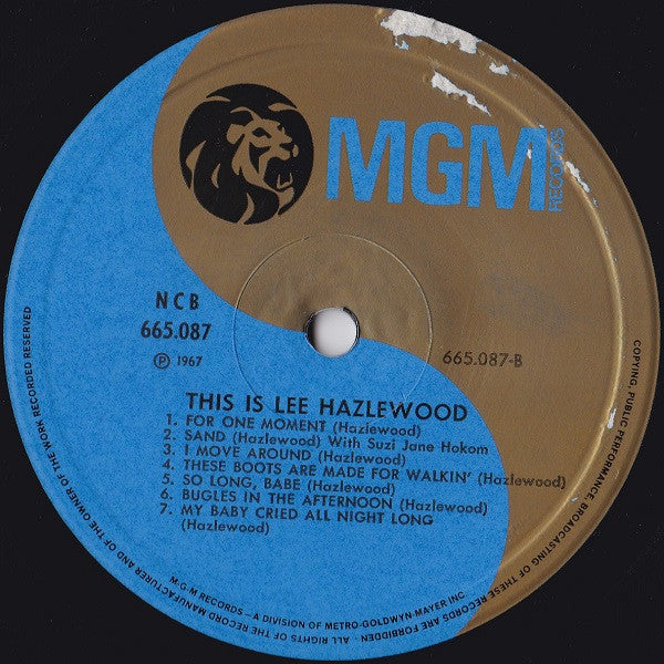 Lee Hazlewood ~ This Is Lee Hazlewood (Vinyl) - Djungel & Jazz