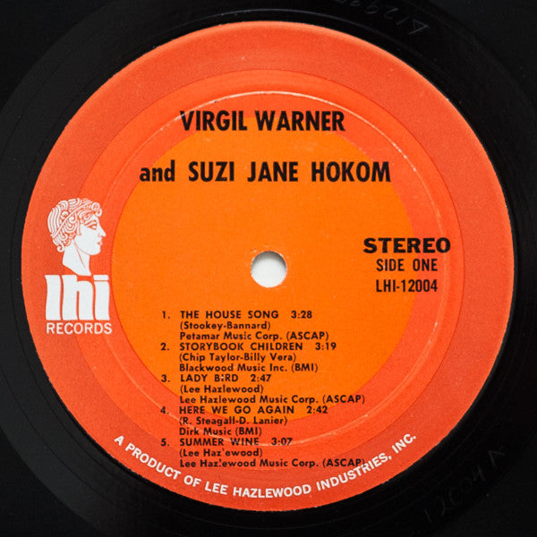 Virgil Warner & Suzi Jane Hokom ~ Virgil Warner & Suzi Jane Hokom (Vinyl) - Djungel & Jazz