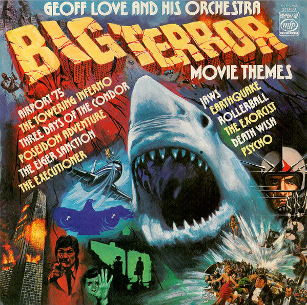 Geoff Love And His Orchestra ~ Big Terror Movie Themes (Vinyl) - Djungel & Jazz