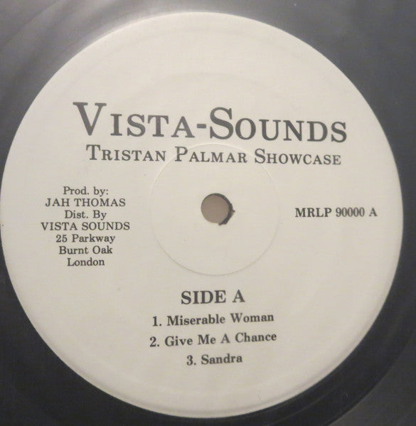 Tristan Palmer : Show Case (In A Roots Radics Drum And Bass) (LP, Album)