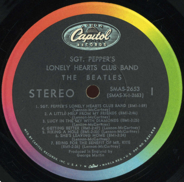 The Beatles ~ Sgt. Pepper's Lonely Hearts Club Band (Vinyl) - Djungel & Jazz