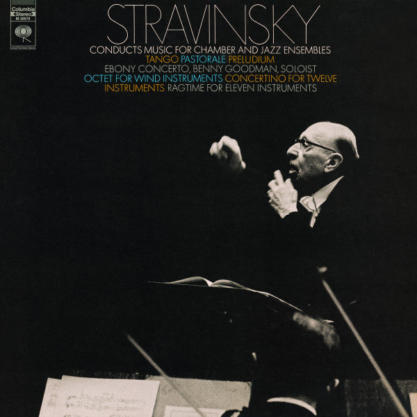 Stravinsky ~ Stravinsky Conducts Music For Chamber And Jazz Ensembles (Vinyl) - Djungel & Jazz