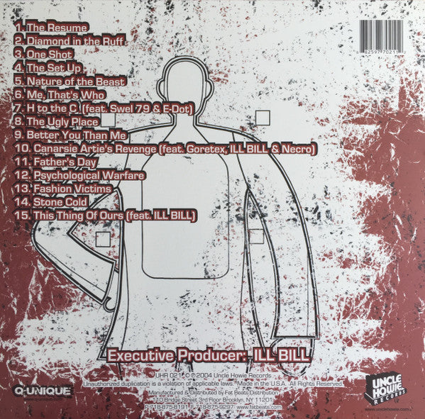 Q-Unique ~ Vengeance Is Mine (Vinyl) - Djungel & Jazz