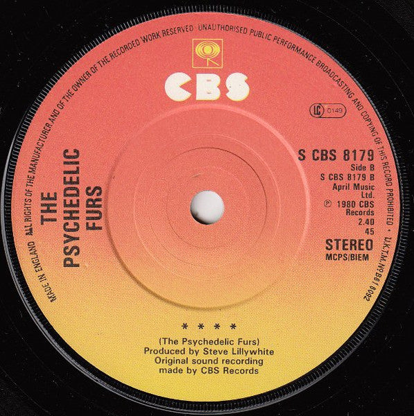 The Psychedelic Furs ~ Sister Europe (Vinyl) - Djungel & Jazz