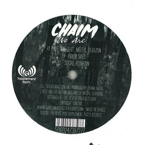 Chaim ~ We Are (Vinyl) - Djungel & Jazz