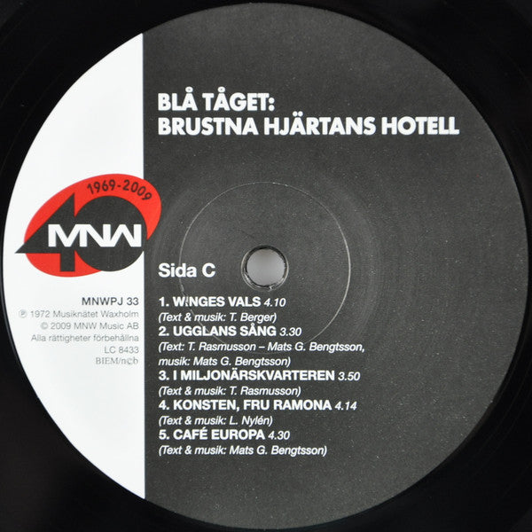 Blå Tåget ~ Brustna Hjärtans Hotell (Vinyl) - Djungel & Jazz