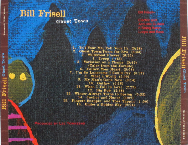 Bill Frisell ~ Ghost Town (Vinyl) - Djungel & Jazz
