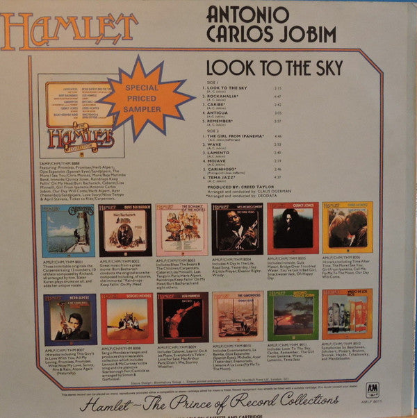 Antonio Carlos Jobim ~ Look To The Sky (Vinyl) - Djungel & Jazz