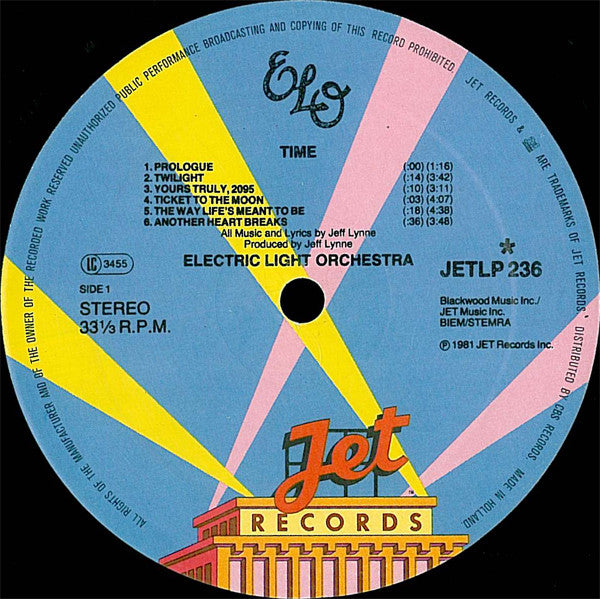 ELO ~ Time (Vinyl) - Djungel & Jazz