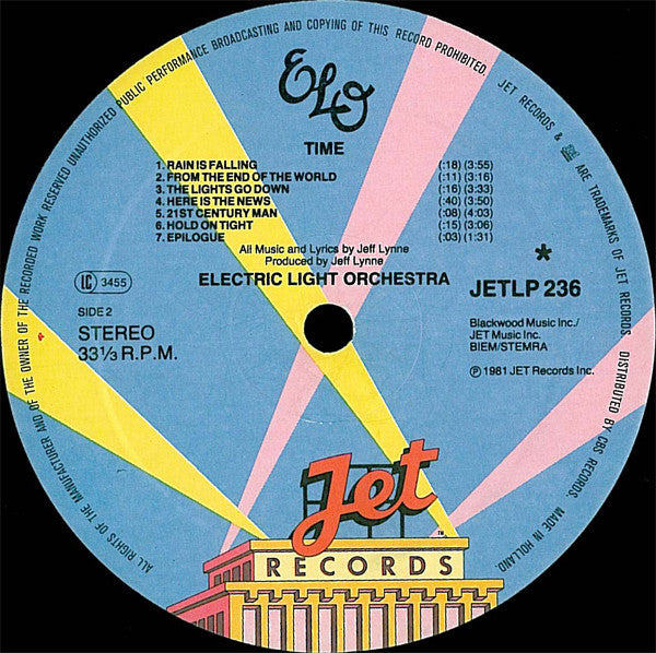 ELO ~ Time (Vinyl) - Djungel & Jazz