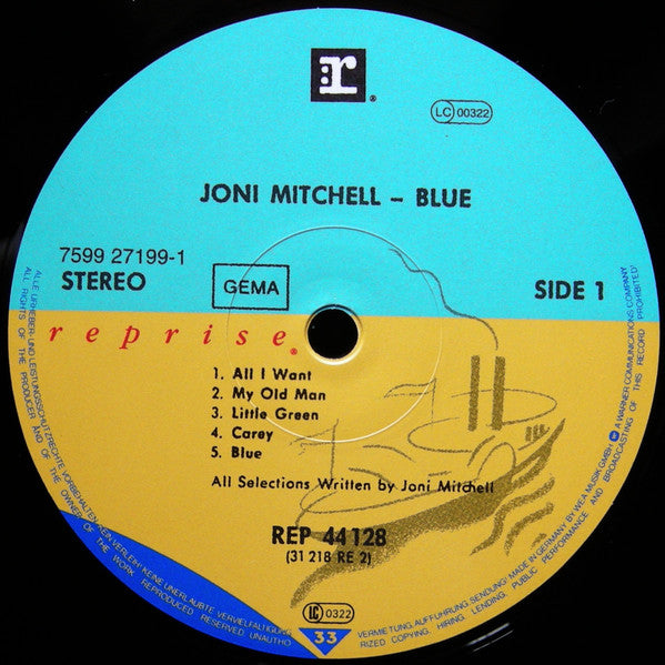 Joni Mitchell ~ Blue (Vinyl) - Djungel & Jazz