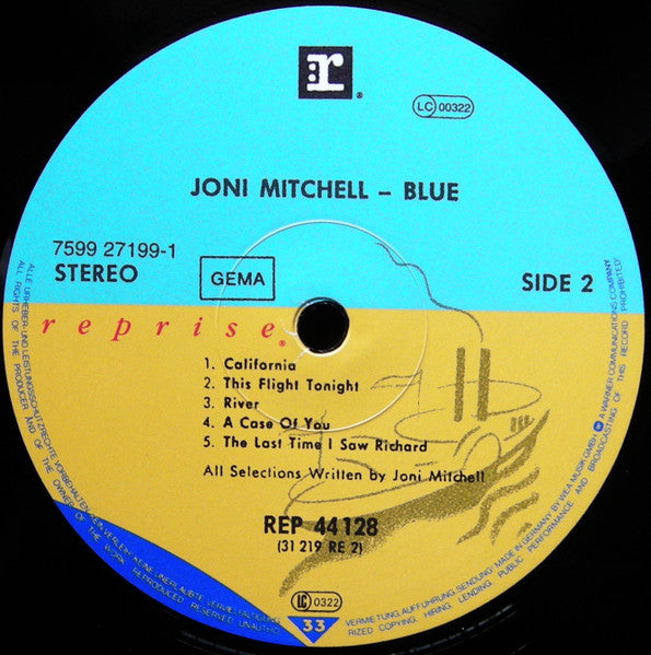 Joni Mitchell ~ Blue (Vinyl) - Djungel & Jazz