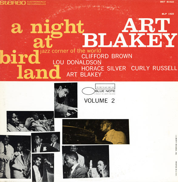 Art Blakey Quintet : A Night At Birdland, Volume 2 (LP, Comp, RE)