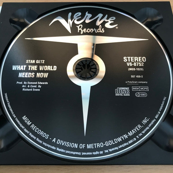 Stan Getz ~ What The World Needs Now - Stan Getz Plays Bacharach And David (Vinyl) - Djungel & Jazz