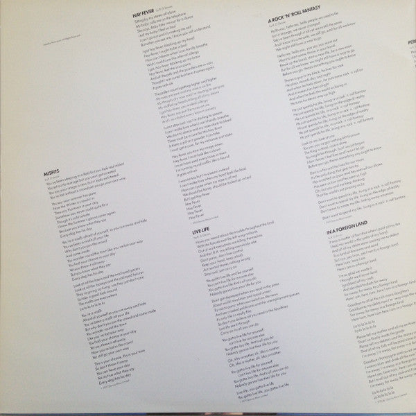 The Kinks ~ Misfits (Vinyl) - Djungel & Jazz