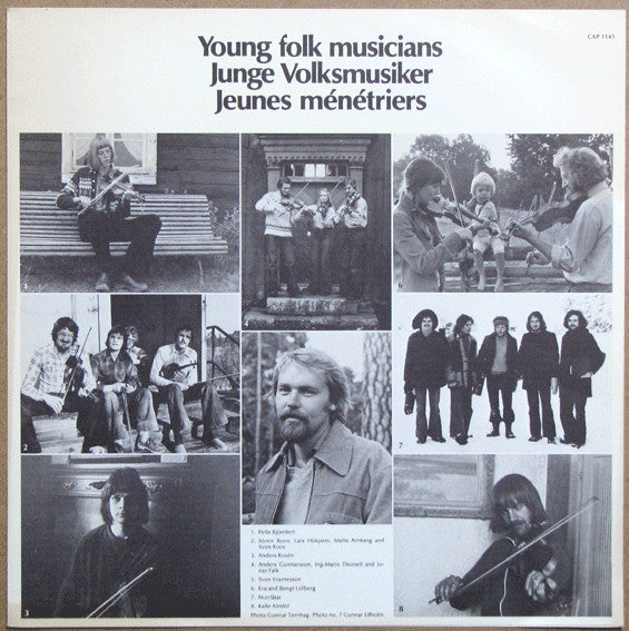 Various : Music In Sweden 5: Young Folk Musicians (LP, Comp)