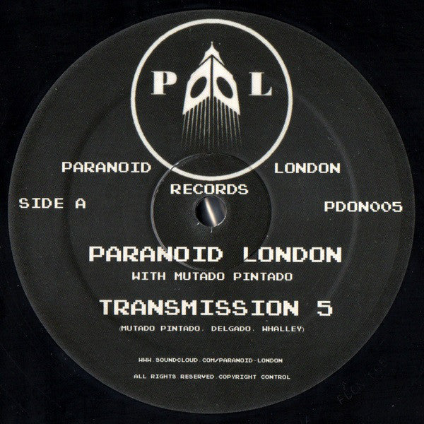 Paranoid London With Mutado Pintado ~ Transmission 5 (Vinyl) - Djungel & Jazz