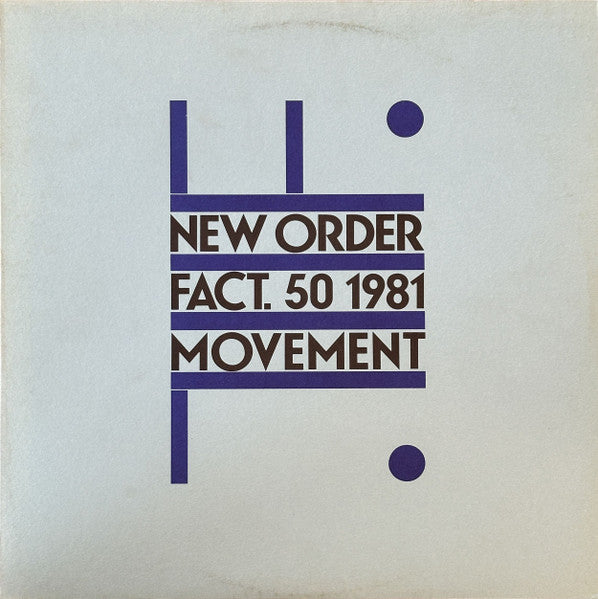 New Order ~ Movement (Vinyl) - Djungel & Jazz