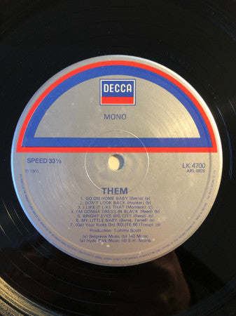 Them  ~ The "Angry" Young Them! (Vinyl) - Djungel & Jazz