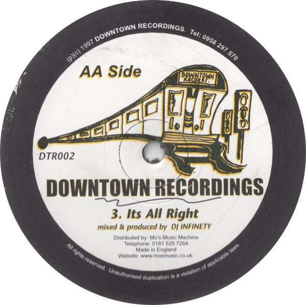 DJ Infinity (2) : Deeper / Its All Right (12")