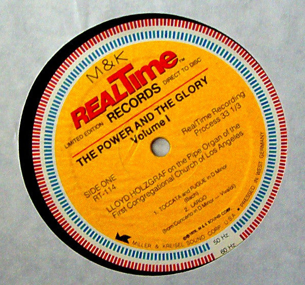 Lloyd Holzgraf ~ The Power And The Glory Volume 1 (Vinyl) - Djungel & Jazz