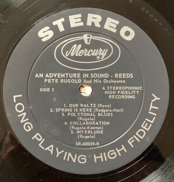Pete Rugolo And His Orchestra ~ An Adventure In Sound-Reeds (Vinyl) - Djungel & Jazz